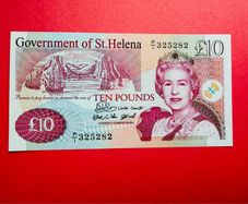 Saint Helena  10  POUNDS    2004  . Pick  12a ( Uncirculated )