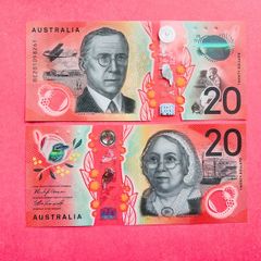 Australia  20 Dollars  2020   Pick 64 . UNC   Polymer / Plastic.