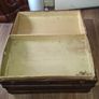 Antique Irish Made Victorian Dome Top Trunk with Insert, late 19th to the early 20th Century, wooden strapping and metal hardware Image 7