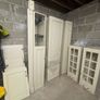 cupboards, glass display units, doors and cut offs Image 3