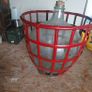 Large Antique French distillery vessel and original metal basket Image 2