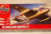Airfix De Havilland Vampire F.3 1/48 scale Model KIt
