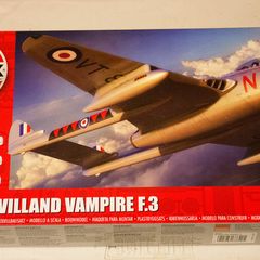 Airfix De Havilland Vampire F.3 1/48 scale Model KIt