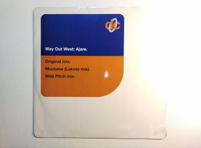 Way Out West - Ajare - Deconstruction Records - 90s UK Prog HOUSE Classic BELTER! Excellent to Near MINT!