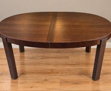 Large Dark Wood Dining Table - FREE DELIVERY