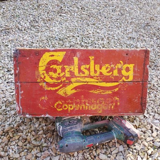 Calsberg vintage crate
