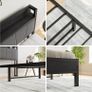 Single Bed Frame with Storage Headboard Image 3