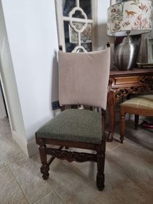Beautiful Carved Oak Chair