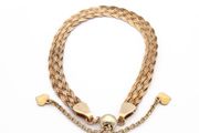 Vintage Gold Plated Sterling Silver Bracelet