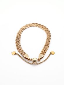 Vintage Gold Plated Sterling Silver Bracelet