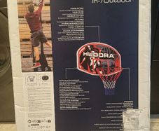 Brand new full size basketball backboard and hoop, boxed. Ideal gift