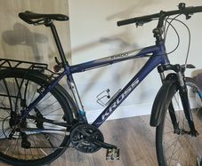 Hybrid Cross Bike Aluminium Fast And Light Perfect For Work.