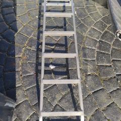 Van/campervan rear door ladder