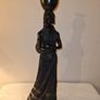 Large African mother and child statue Image 9