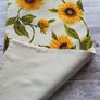 Handmade " Sunflowers "table runner  33cm x 170cm Image 3