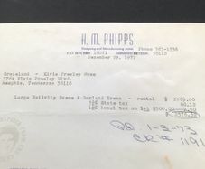 Elvis Memorabilia
