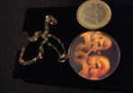 Theatre Acting Masks Comedy and Tragedy 9ct gold