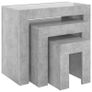 Modern Nesting Coffee Tables 3pcs Multiple Colours Available, See Photos (free Postage) Image 7
