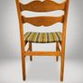 Rare Set of 6 Mid-Century Modern Oak Dining Chairs by Henning Kaernulf for EG-Mobel, 1970s Image 5