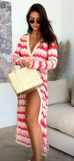 maxi cardigan