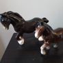 Two Clydesdale Horses Image 2