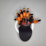 Azeron Cyborg II Compact Gaming Keypad Left Hand Large Black Orange Image 2
