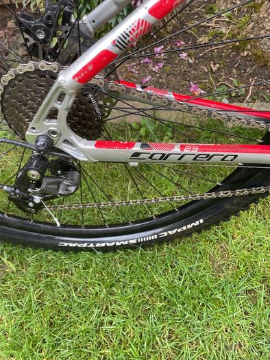 Carrera Mountain Bike silver/red