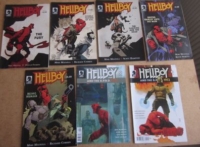 Hellboy Dark Horse Comics X7 (2010/11)