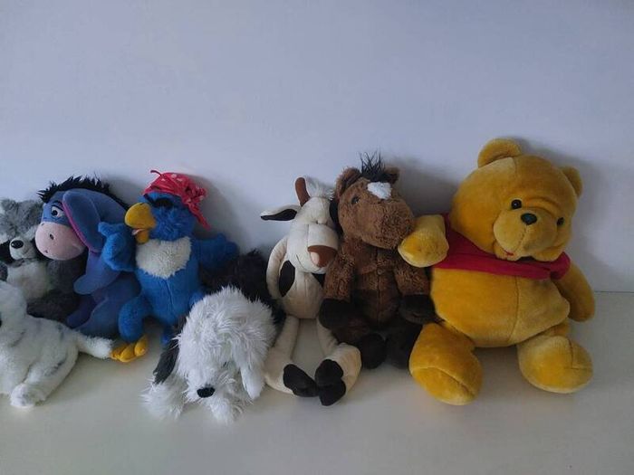 Selection of stuffed animals