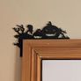 Halloween Door Topper - Evil Smiling Pumpkins - PLA 3D Printed Decor Image 2