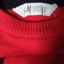 Red christmas reindeer jumper 8-10 Image 2