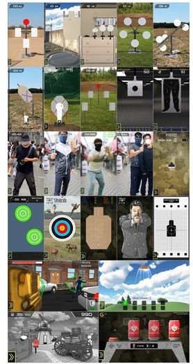 Gunpower Smart monitor target system 32 "