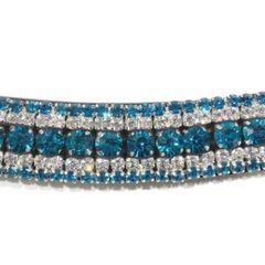 Crystal browband for Horses full size 16" NEW