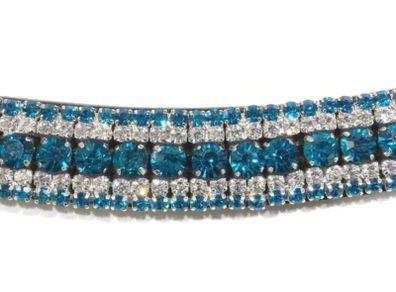 Crystal browband for Horses full size 16" NEW