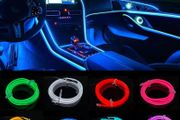 3m car interior accessories atmosphere lamp Trim EL cold light line with USB DIY Decorative Dash board Console Auto LED Ambient Light