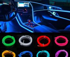 3m car interior accessories atmosphere lamp Trim EL cold light line with USB DIY Decorative Dash board Console Auto LED Ambient Light