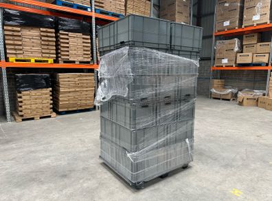 Pallet Deal - New Open Front Plastic Storage Boxes / Bins