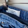 Weekend Max Mara High Rise Straight Leg Denim Jeans Blue UK12 Image 4