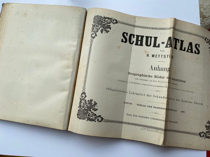 German Atlas from 1895