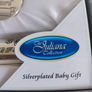 Boxed As New Juliana Silver Plated Birth Certificate Set  Bc Holder, 1st Tooth, 1st Curl Image 2