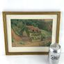 Vintage watercolour of thatched cottage Image 8