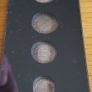 Maundy silver coin set 1687 James II Image 7