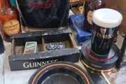 Vintage Guinness pub memorabilia