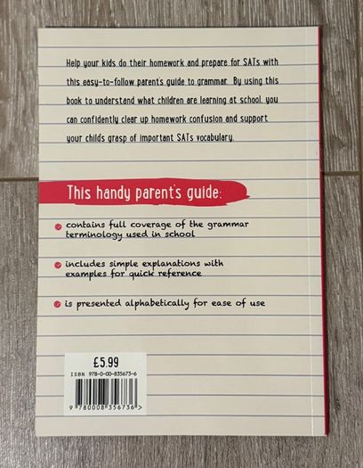 Collins Homework Help for English: An A to Z of Grammar (Parents Guide)