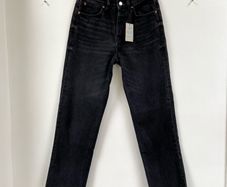 Black high waist jeans