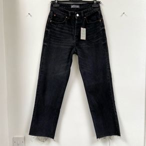 Black high waist jeans