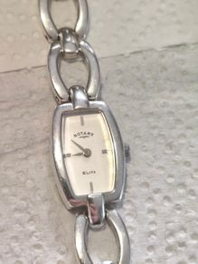 Sterling silver Rotary ladies watch