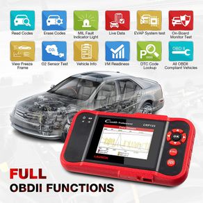 LAUNCH X431 CRP123 OBD II Diagnostic Tools Auto OBD2 EOBD Scanner Check Engine ABS SRS Airbag AT Systems DIY Scanner