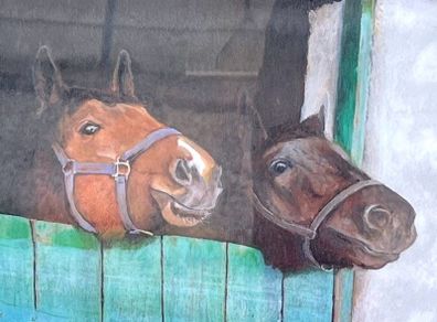 Framed limited edition signed print