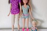 Skipper, Stacey, Chelsea dolls b